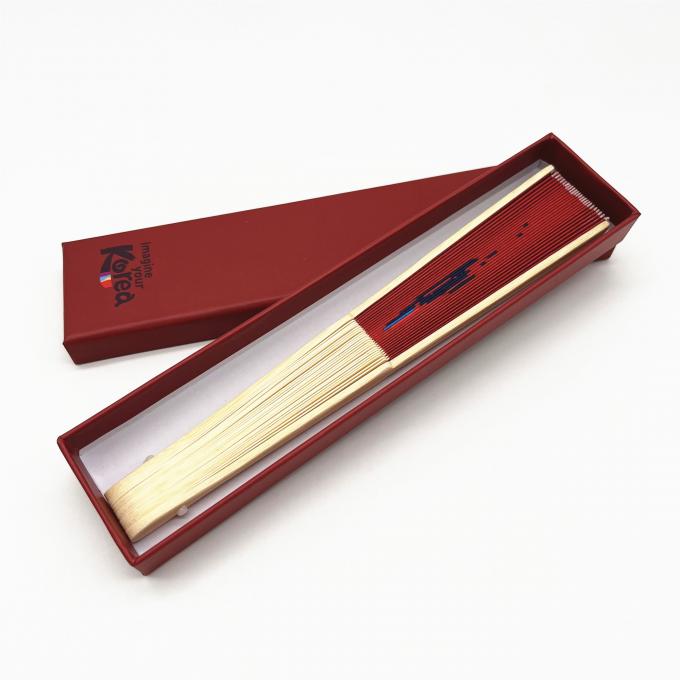 Kipas Tangan Lipat Clack Logo Kustom 13 Inci Kipas Tangan Bambu Lipat Besar Kipas Sublimasi Clacking Kosong untuk Pernikahan dan Menari 9