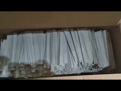 pengaduk kopi dengan kemasan berlapis kertas penuh