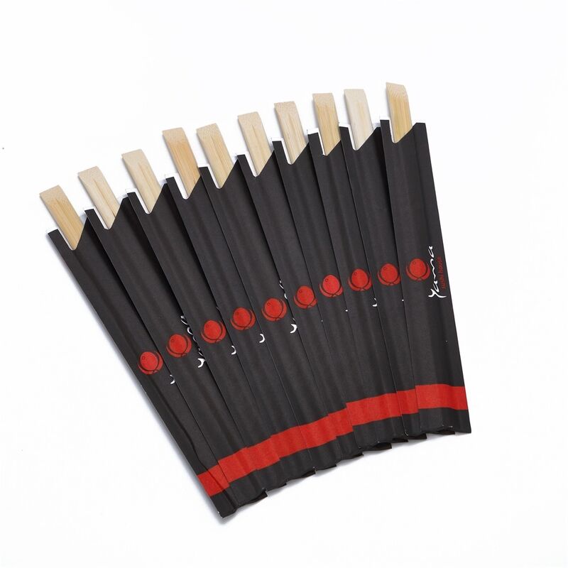 100% Natural Moso Bamboo Chopsticks with High Temperature Sterilization and Customized Packing for Eco-Friendly Disposable Use