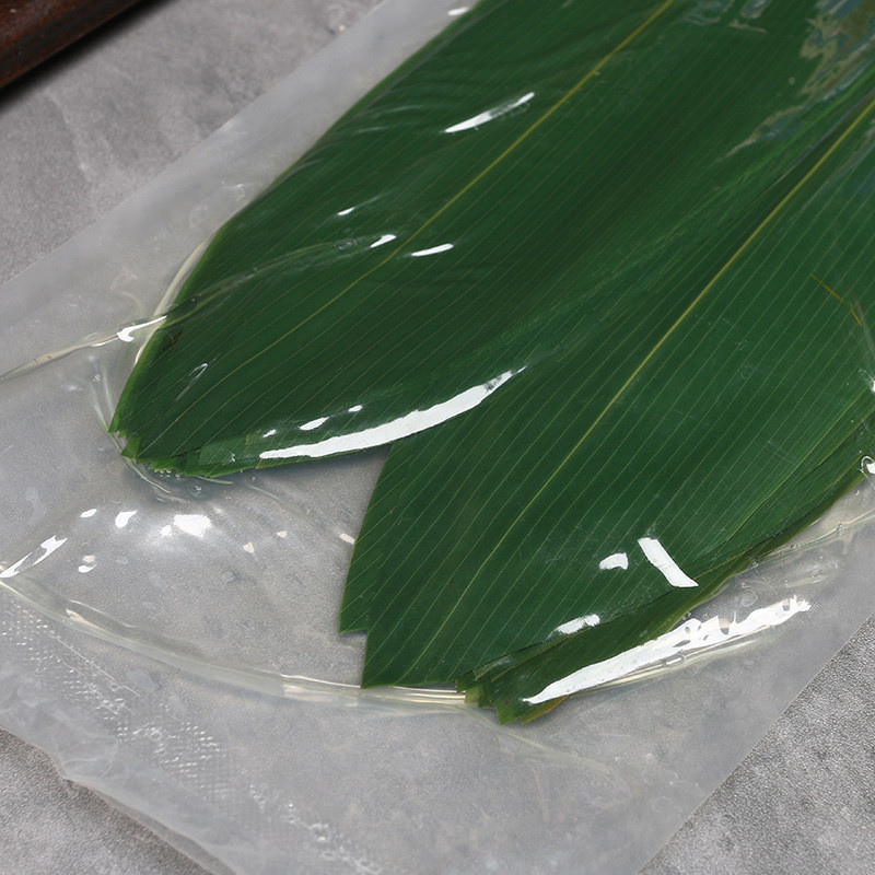 Vacuum Packed Zongzi Bamboo Leaves Width 5 - 11cm